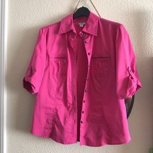 Pink Button Shirt